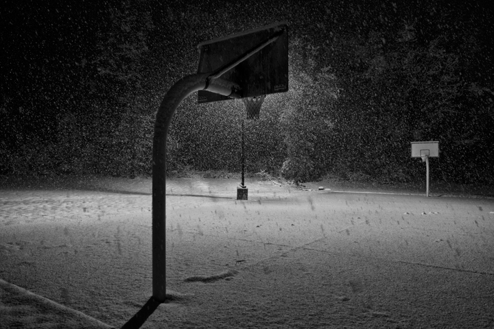 basketball-snow